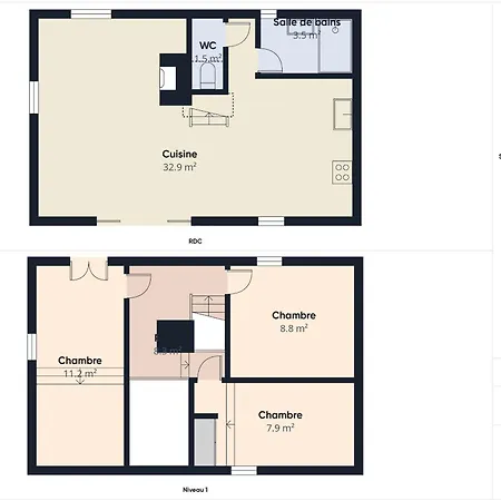 Maison 5 Pers Avec Terrasse Et Bbq, Plage A 400 M Saint-Clément-des-Baleines